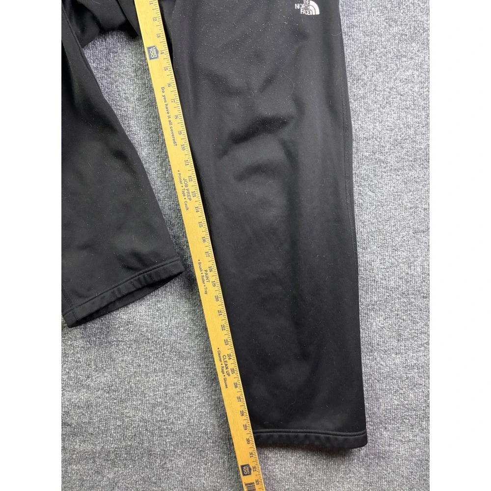 The North Face Fleece Sweatpants‎ Mens L Black Straight Leg Activewear